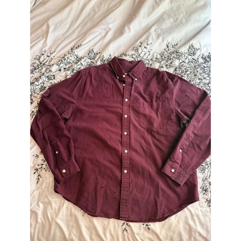 Merona long sleeve button up shirt men’s